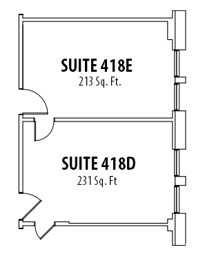 Suite 418D, 418E Suite 418D, 418E