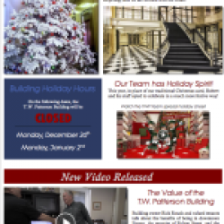 December 2016 Building Newsletter